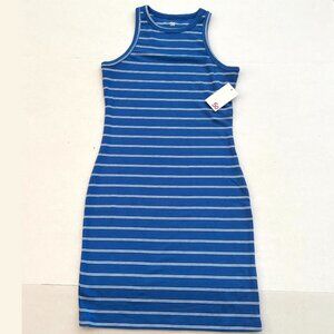 NWT SO Women's Sleeveless Striped Dress